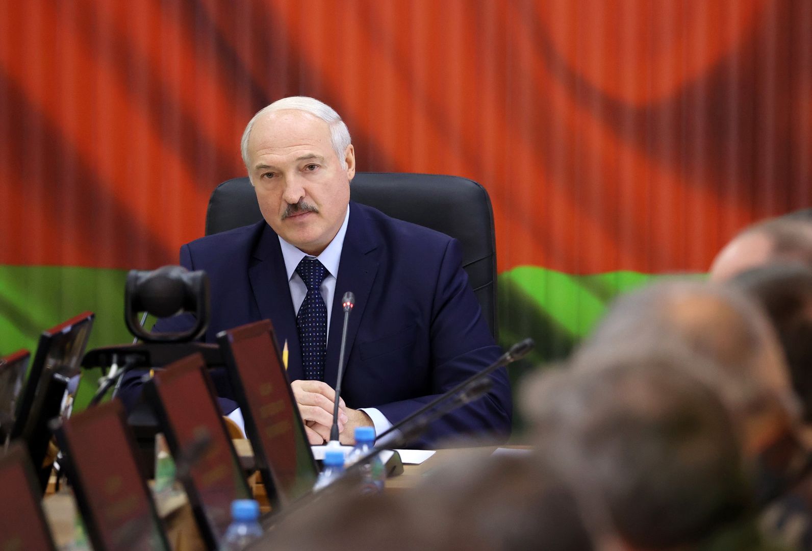 Prezydent Aleksander Łukaszenka upatruje agresorów w Polsce i Litwie