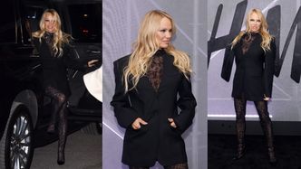 55-letnia Pamela Anderson kradnie spojrzenia na ściance pokazu w Nowym Jorku (FOTO)
