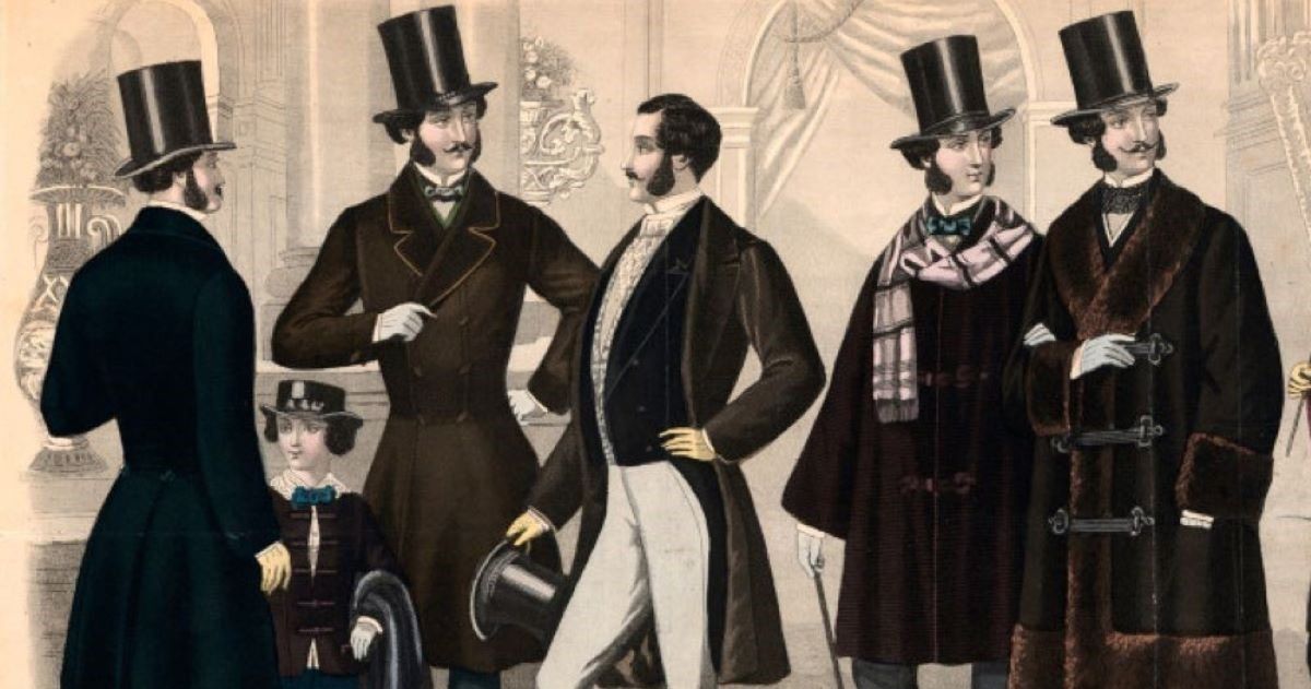 Moda męska XIX wieku. Elegancja, która kosztowała fortunę