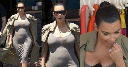 Kim znowu zapomniała założyć bieliznę? (ZDJĘCIA)