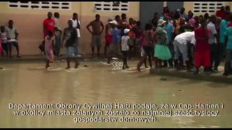 Straszliwa powódź dotknęła Haiti i Republikę Dominikany
