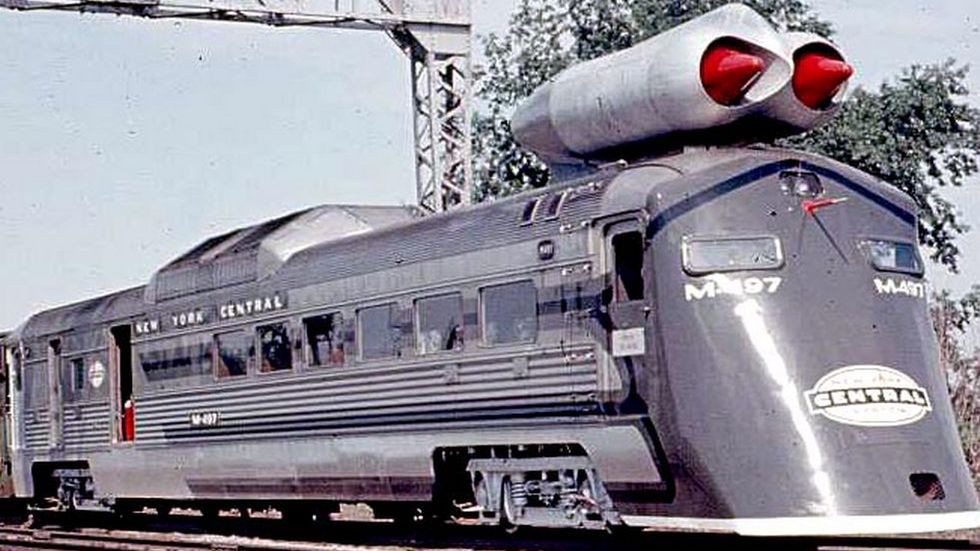 M-497 Black Beetle - pociąg z napędem odrzutowym. Dlaczego takimi nie jeździmy? 1