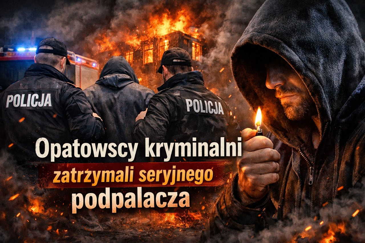 Seria podpaleń. 27-latek zatrzymany po kolejnej próbie wzniecenia ognia