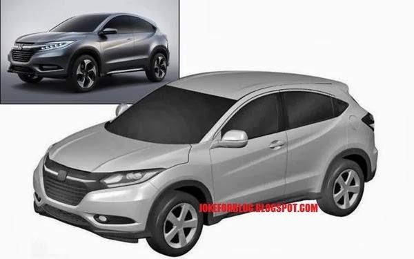 Honda Urban SUV – wyciekły rysunki patentowe
