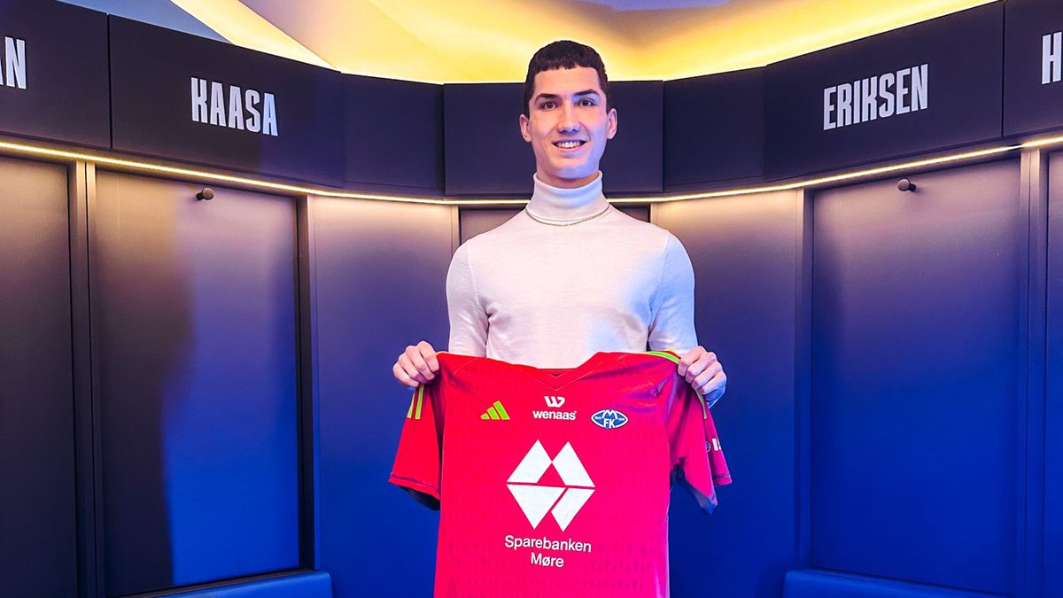 Materiały prasowe / Molde FK / Na zdjęciu: Albert Posiadała został nowym zawodnikiem Molde FK