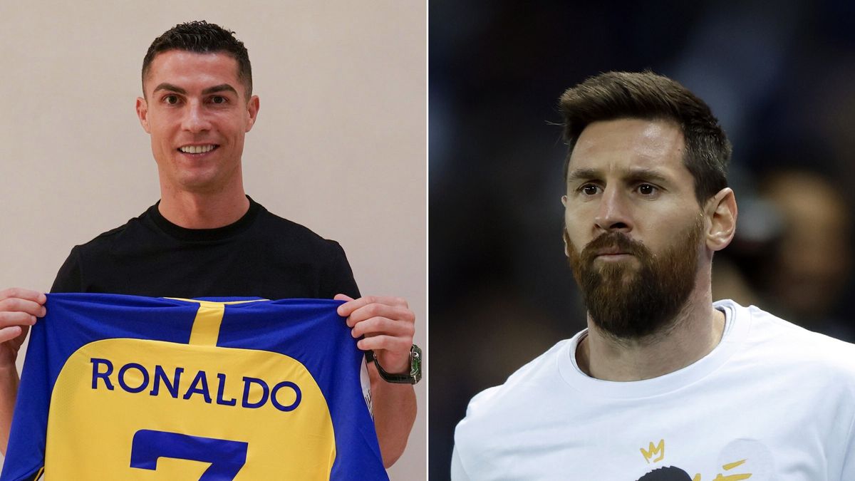 Zdjęcie okładkowe artykułu: PAP/EPA / Ronaldo: Al Nassr / materiały prasowe; Lionel Messi: EPA/YOAN VALAT / Cristiano Ronaldo i Lionel Messi