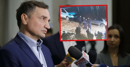 Policja przed domem Ziobry. "Nie ma odzewu"