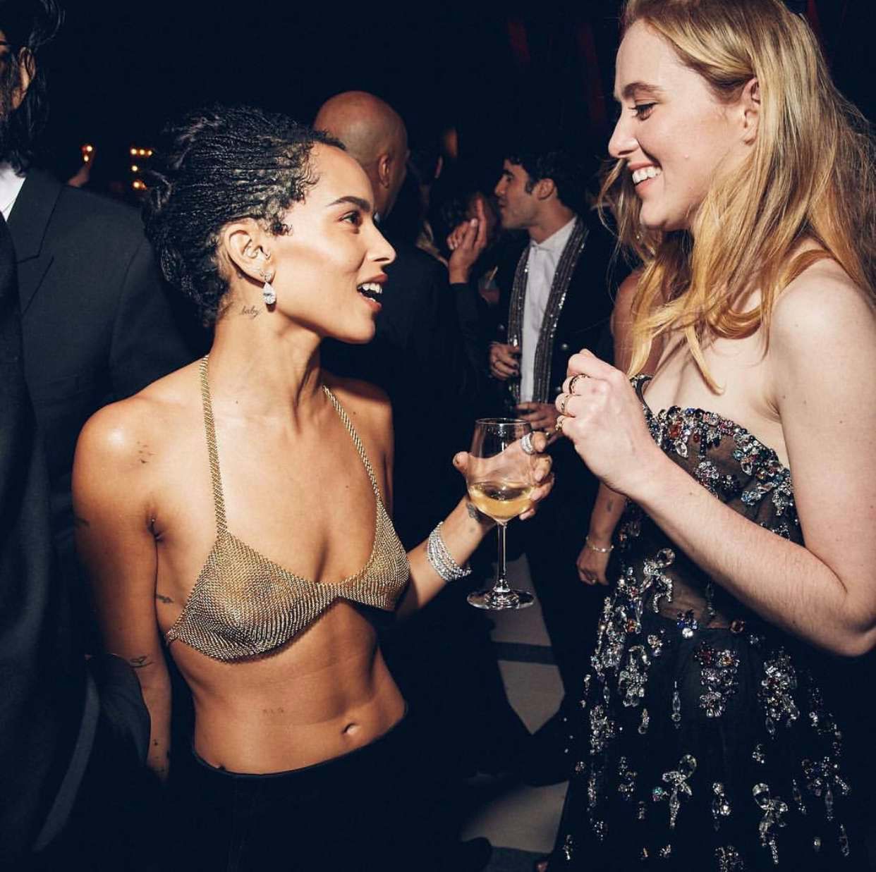 Zoe Kravitz Vanity Fair Oscar Party 2019