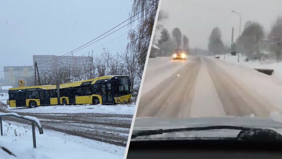 Zima wkroczyła do Polski