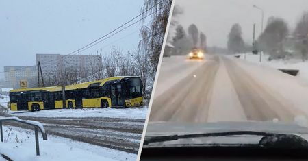 Atak zimy w Polsce. Gigantyczne śnieżyce, paraliż na niektórych drogach
