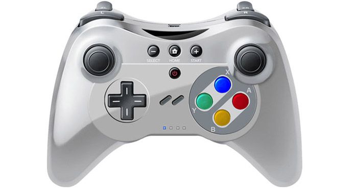 Mała rzecz a cieszy - kontroler do Wii U inspirowany SNESem