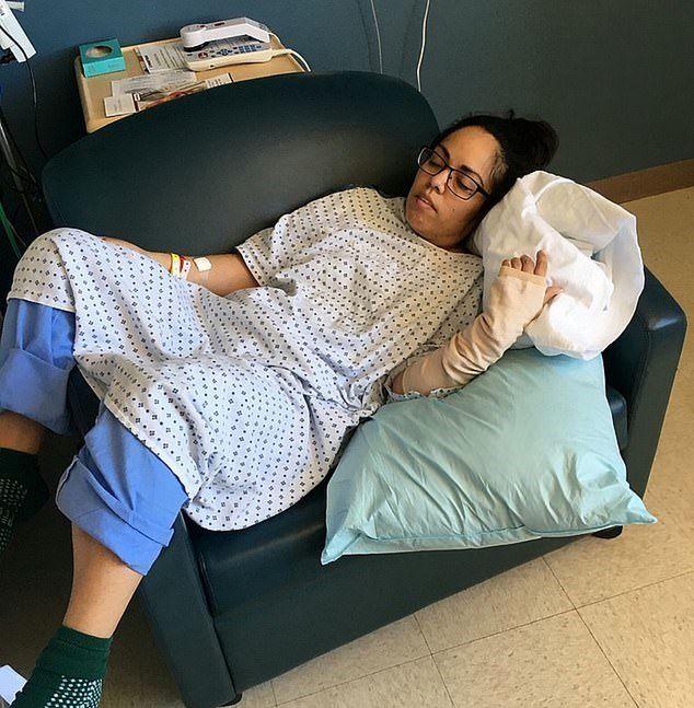 Cierpiąca na zapalenie mózgu Lorina Gutierrez robiła wrażenie opętanej