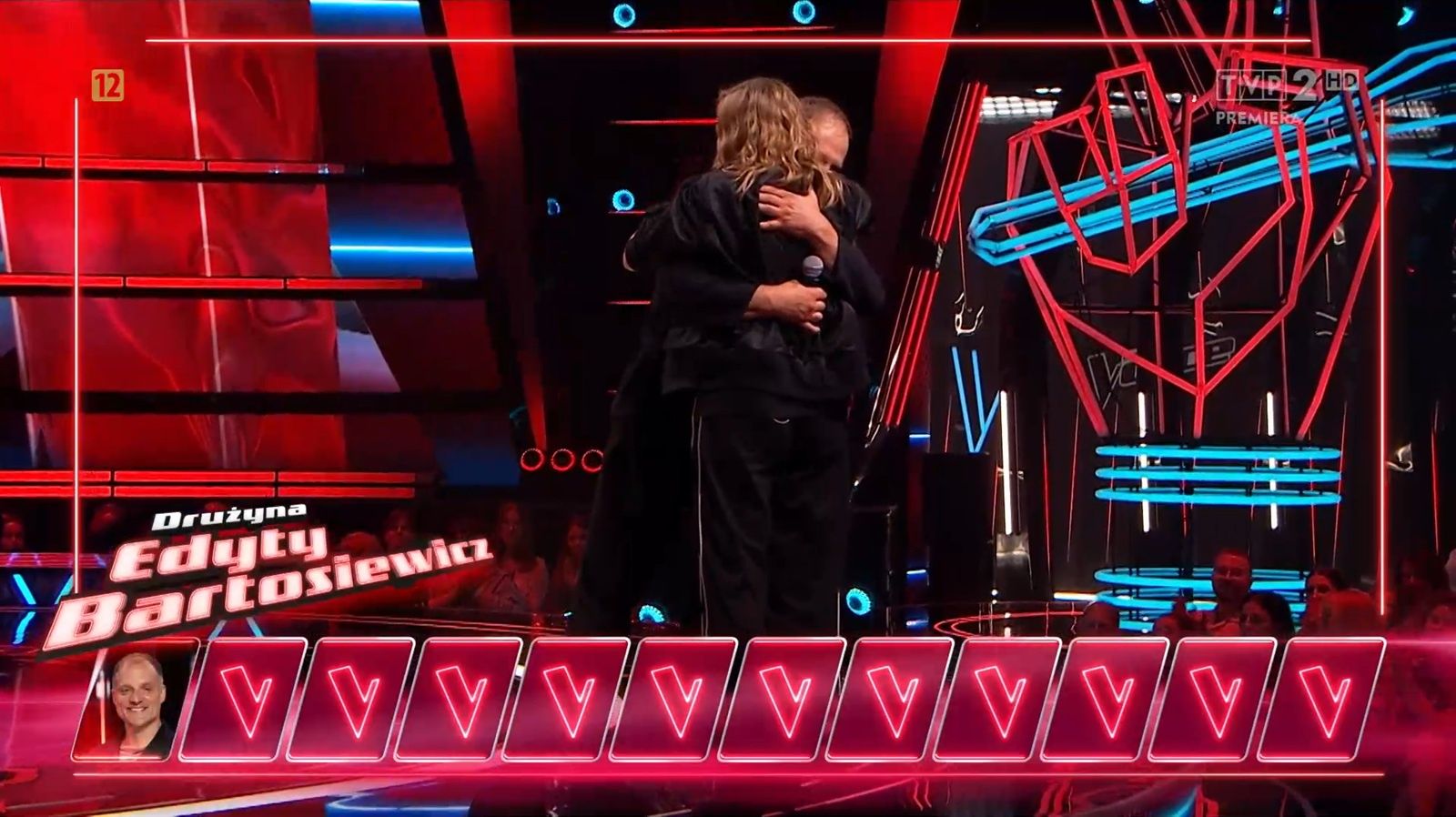 Edyta Bartosiewicz i Jarek Weber w programie The Voice of Poland