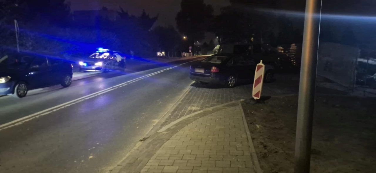 Lublin: Uszkodził dwa auta. Następnie porzucił audi na ulicy i uciekł pieszo
