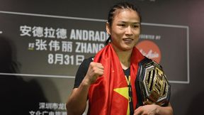 MMA. UFC. Weili Zhang odetchnęła z ulgą. Chinka dostała wizę do USA na walkę z Joanną Jędrzejczyk