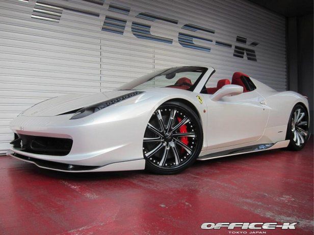 Ferrari 458 Spider od Office-K - czy da się poprawić ideał?