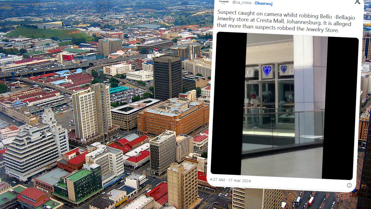 Napad na sklep jubilerski w galerii.