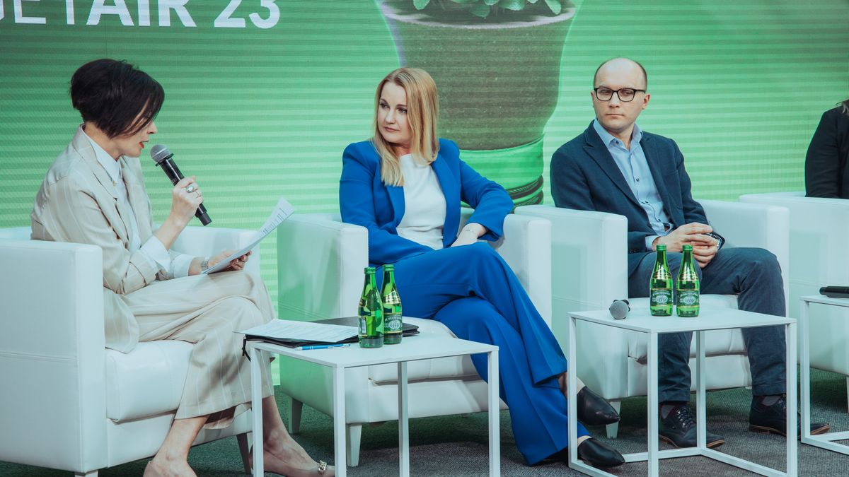 Ewa Bryś, Saint-Gobain podczas debaty na Szczycie Klimatycznym TOGETAIR