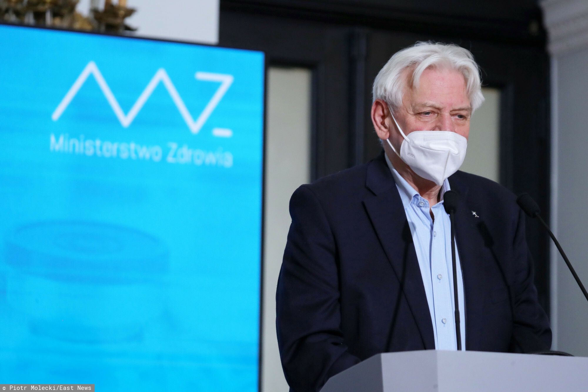 Rada Medyczna wydała nowe rekomendacje. Nz. jej przewodniczący prof. Andrzej Horban