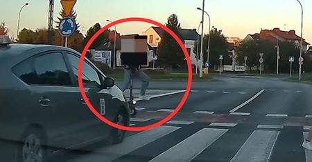 Policja zobaczyła nagranie. Reakcja natychmiastowa. Kara dla kierowcy