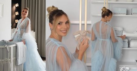 Odziana w tiulową kreację Izabela Janachowska pokazała POKÓJ SYNA. Luksusowy? (FOTO)