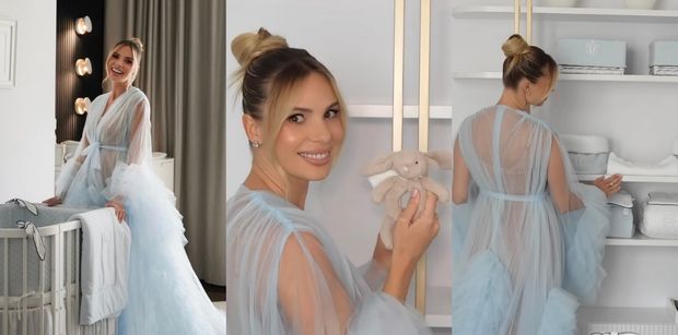 Odziana w tiulową kreację Izabela Janachowska pokazała POKÓJ SYNA. Luksusowy? (FOTO)