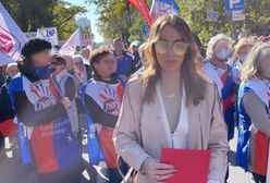 Marianna Schreiber na proteście nauczycieli. Osobisty wpis żony ministra PiS
