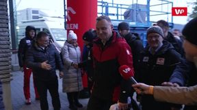 Prezydent Duda pojawił się na PŚ w Zakopanem! Po tym pytaniu poprawił dziennikarza