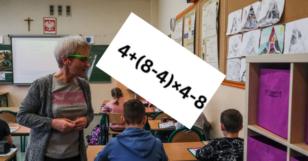 Zadanie z podstawówki. Dorosłym sprawia trudność