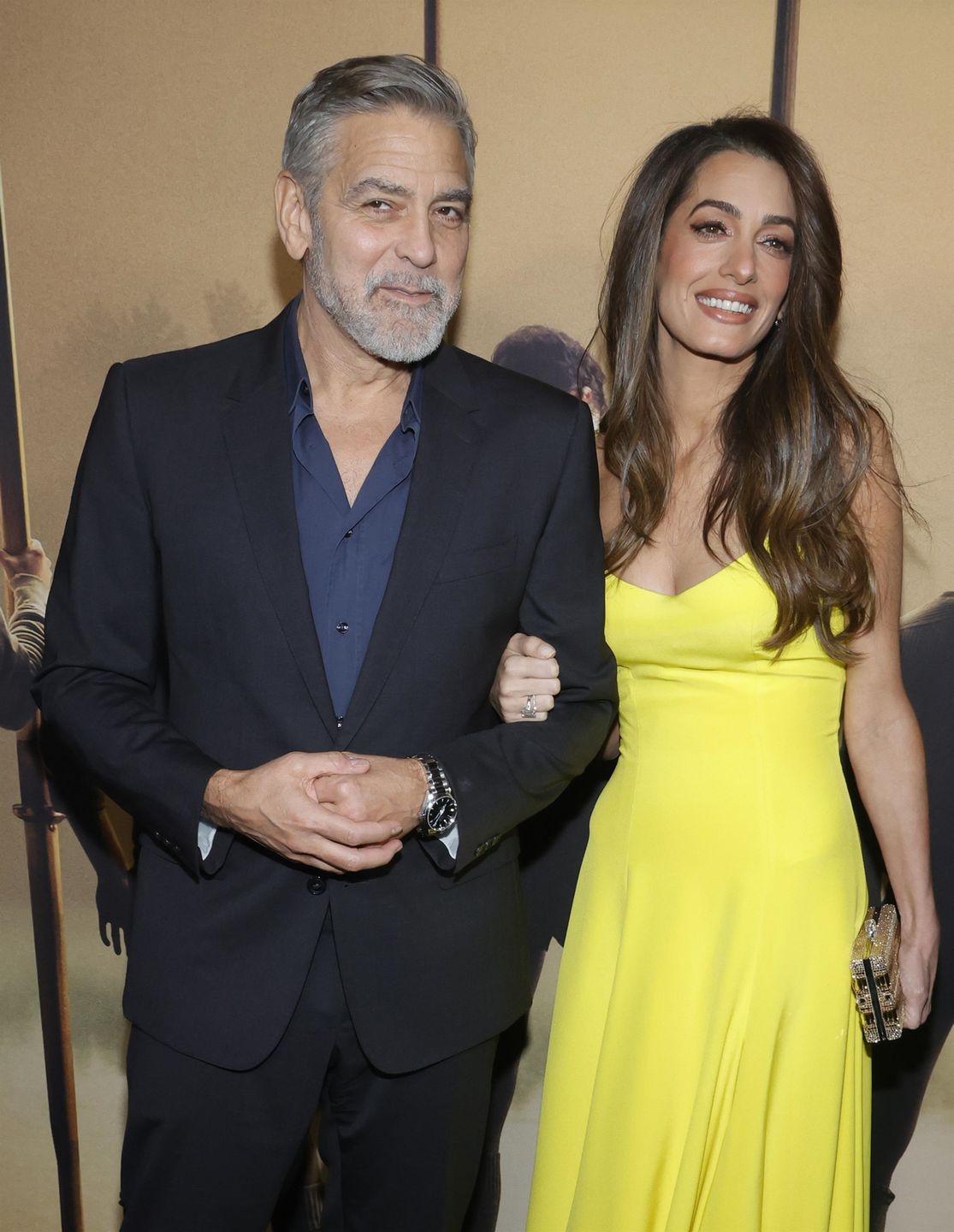 George i Amal Clooney zadają szyku na premierze w Beverly Hills