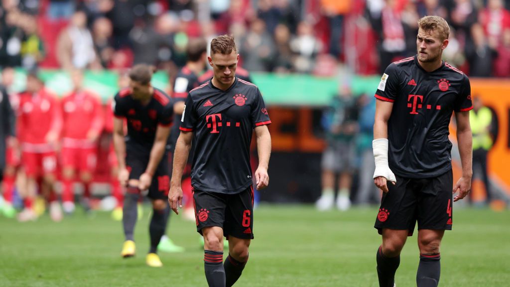 Getty Images /  Alexander Hassenstein / Na zdjęciu: Joshua Kimmich i Matthijs de Ligt