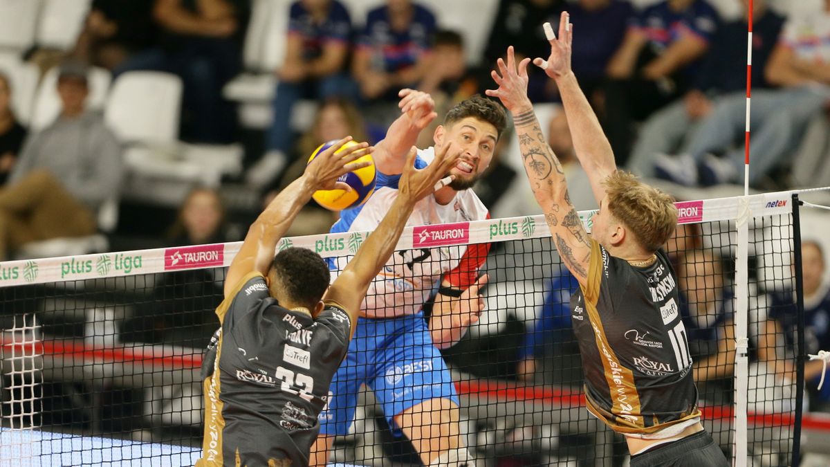 PAP / Jarek Praszkiewicz / Mecz PlusLigi: Nowak-Mosty MKS Będzin - Trefl Gdańsk