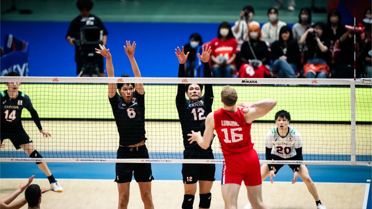 Zdjęcie okładkowe artykułu: Materiały prasowe / FIVB / Mecz Ligi Narodów Japonia - Serbia