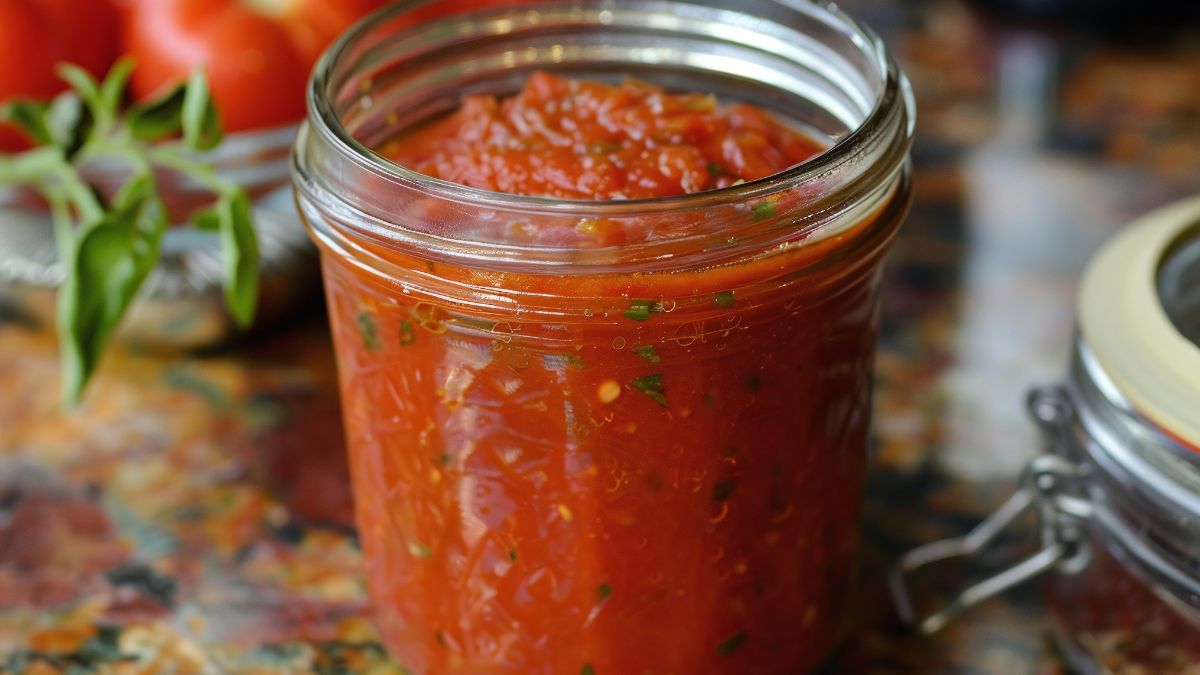 Domowy sos pomidorowy - Pyszności
