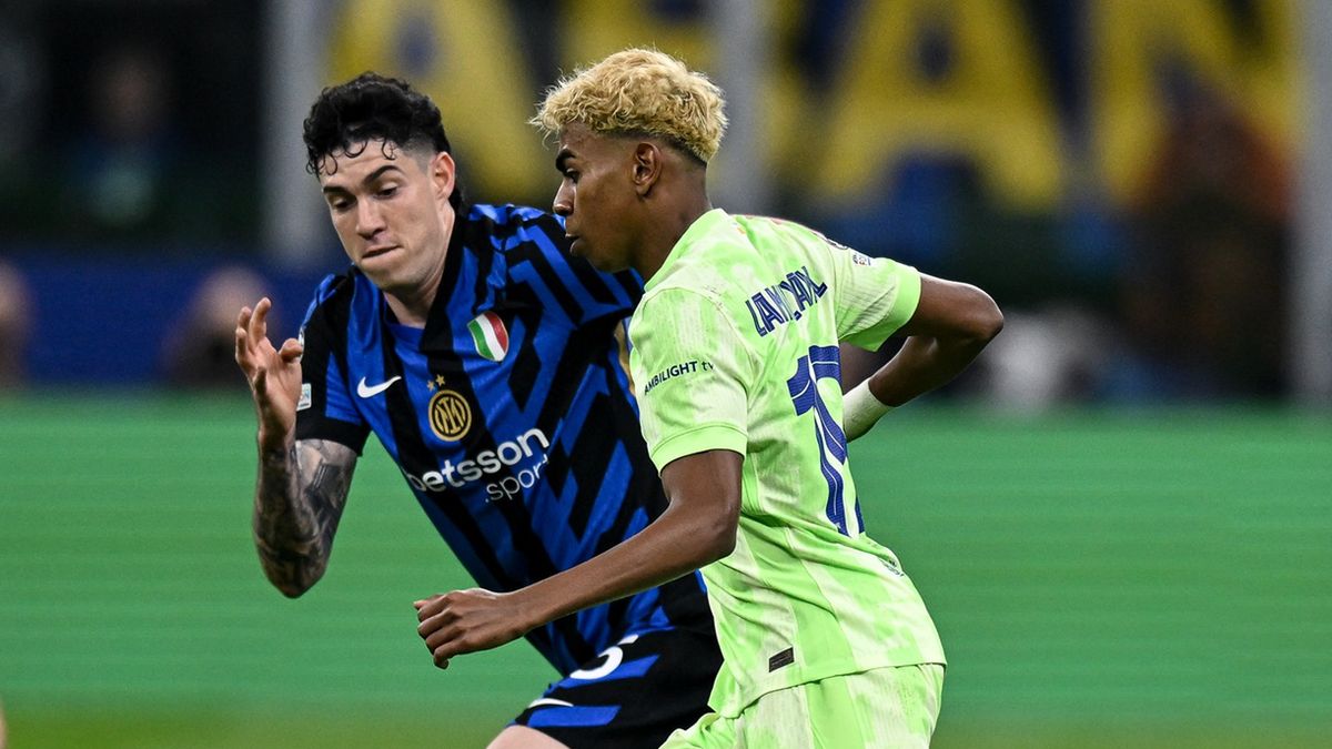 Getty Images / Image Photo Agency / Na zdjęciu: Alessandro Bastoni i Lamine Yamal