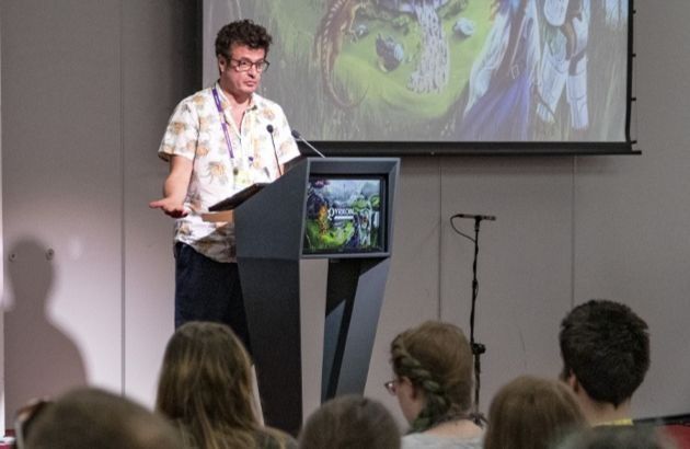 Angus Watson na pyrkonie