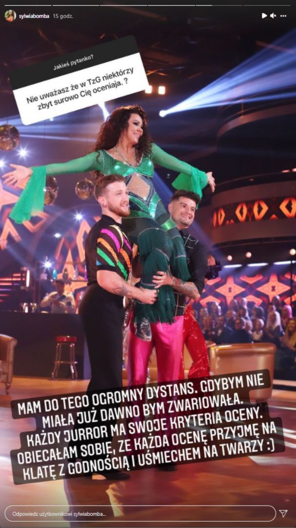 Sylwia Bomba o dystansie 