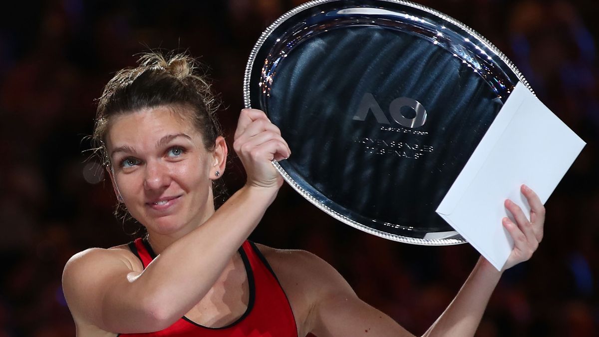 Simona Halep, finalistka Australian Open 2018