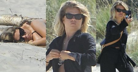 Beztroska Marta Manowska w bikini ucina sobie DRZEMKĘ na plaży (ZDJĘCIA)