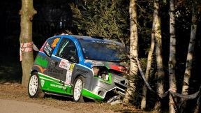 Niebezpieczny wypadek na Rajdzie Dolnośląskim (wideo)