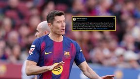 Posypały się komentarze po tym, co zrobił Lewandowski