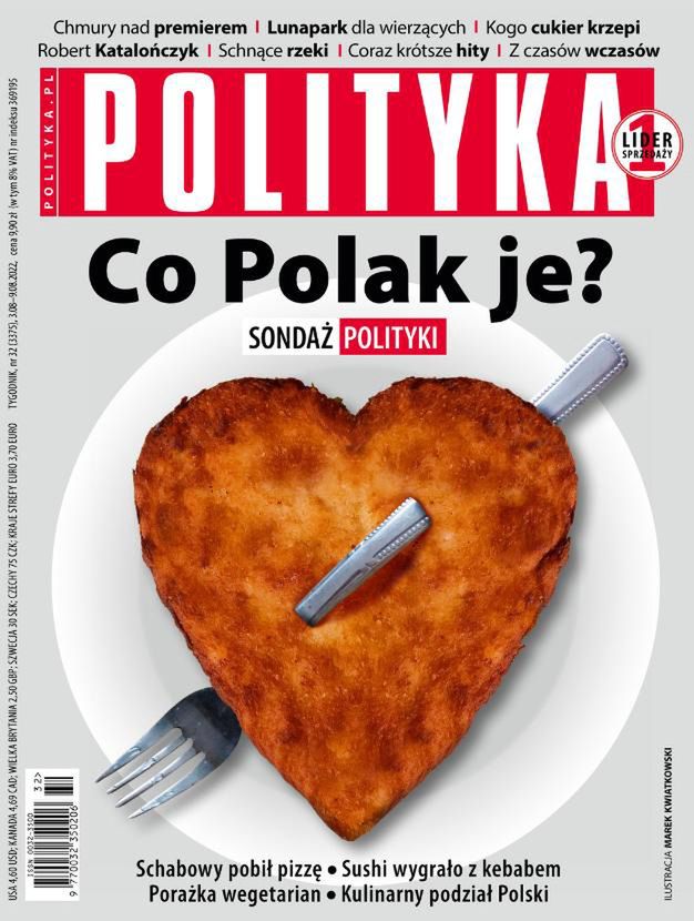 Okładka tygodnika "Polityka"