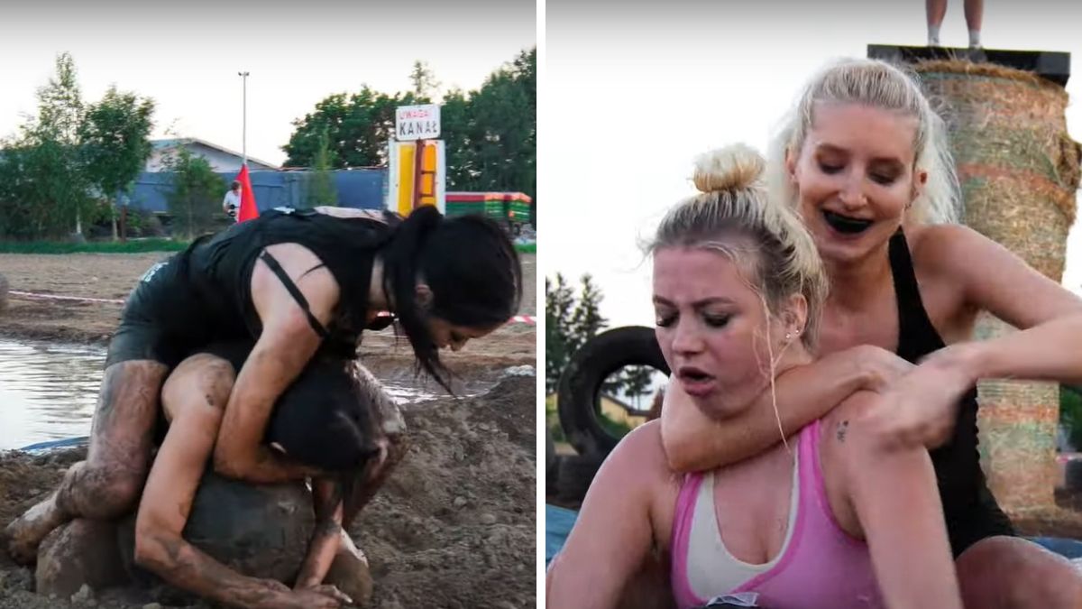 Sceny podczas odcinka GOATS