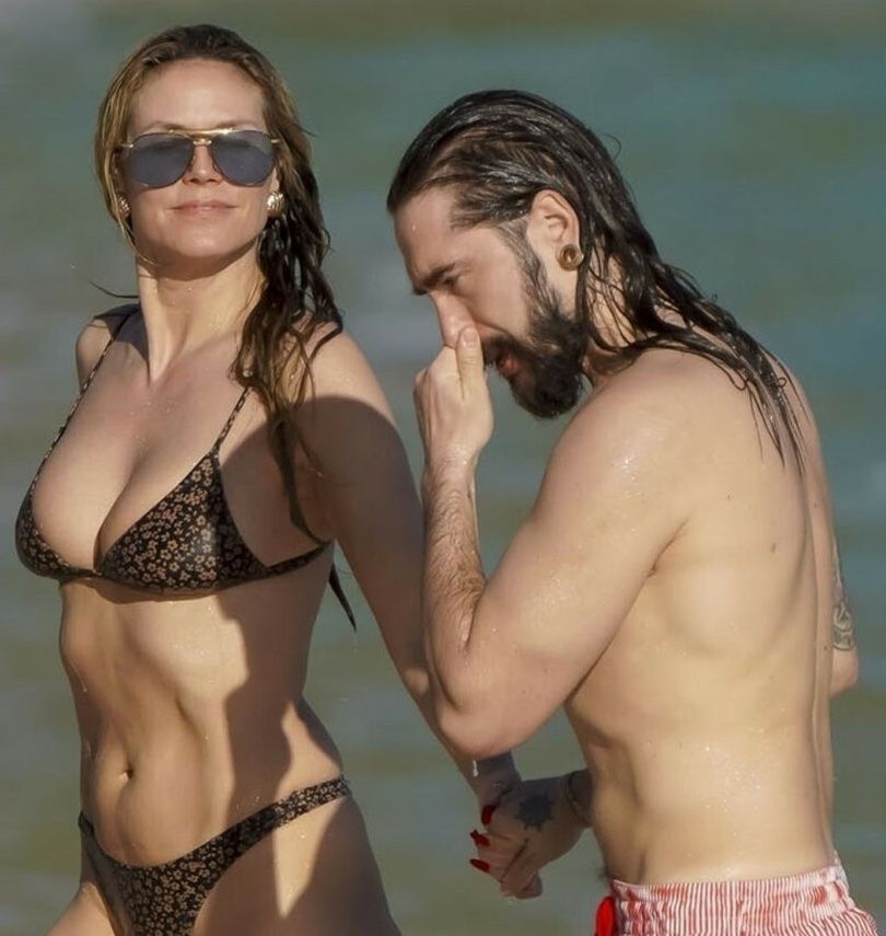Heidi Klum i Tom Kaulitz dokazują na plaży 