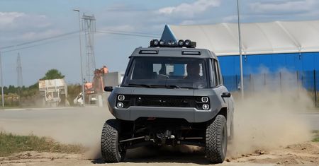 Polski cybertruck MORB ma przyćmić Teslę! Pierwsza taka terenówka elektryczna w kraju