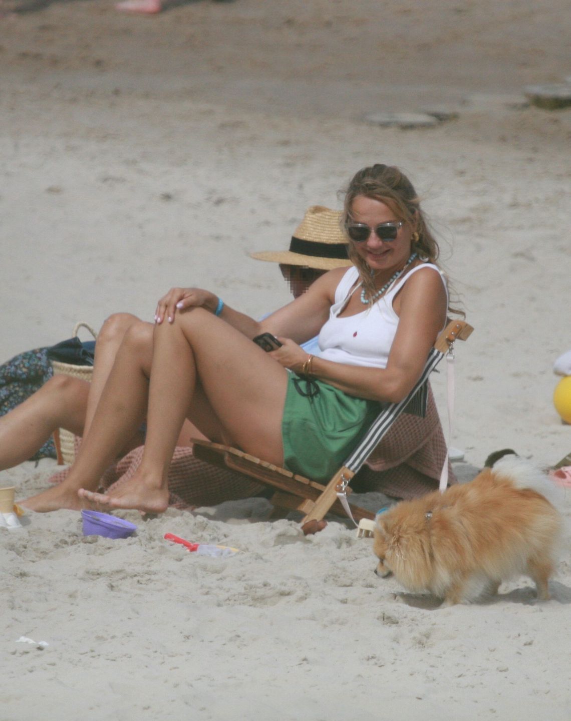 Małgorzata Socha na plaży. Tak wypoczywała z rodziną