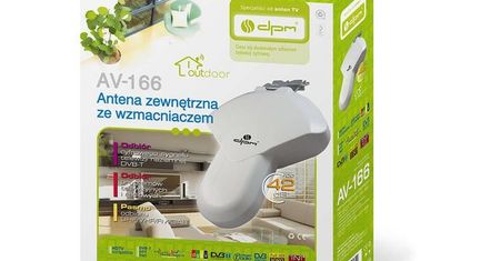 Antena do radia DAB+, telewizji DVB-T i nie tylko