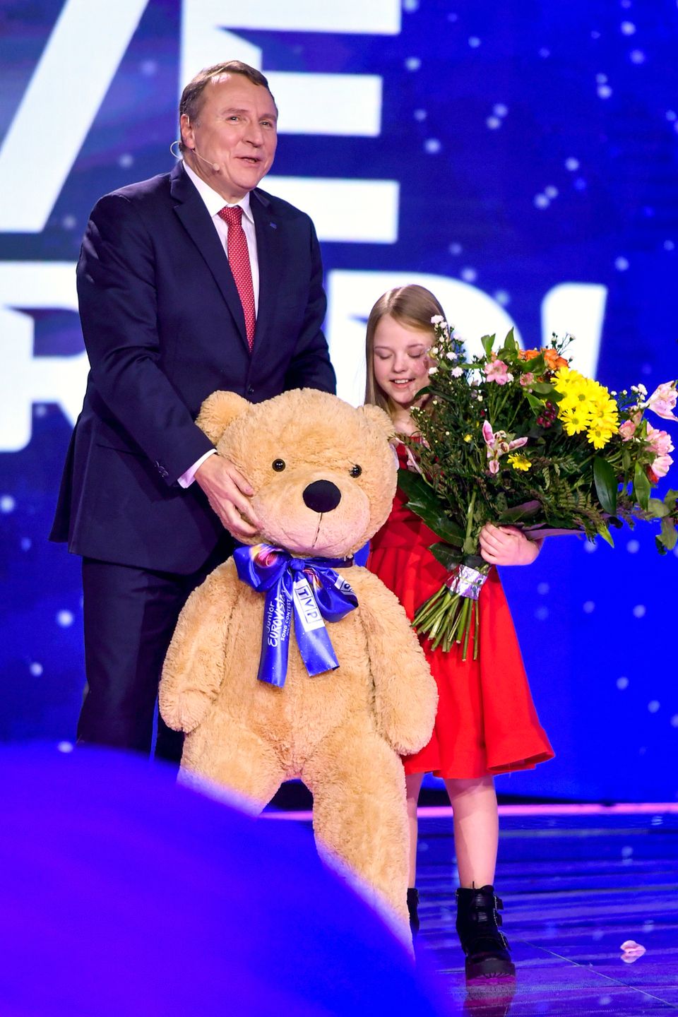 Ala Tracz i Jacek Kurski na Eurowizji Junior 2020