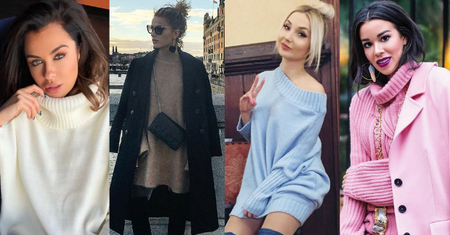 Z czym nosić swetry oversize? 5 stylizacji