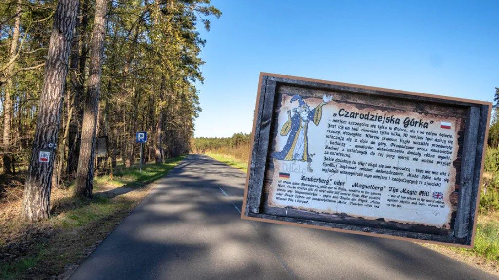 Czarodziejska Górka w zachodniopomorskim: auta jeżdżą pod górę same